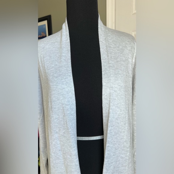 Size XL Cyrus heathered gray duster cardigan - Picture 3 of 8